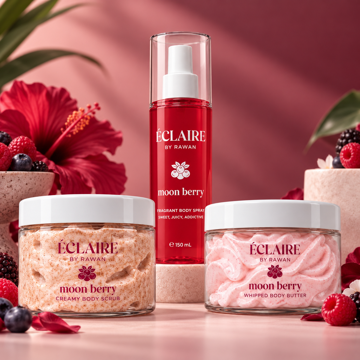 Moon Berry Body Set
