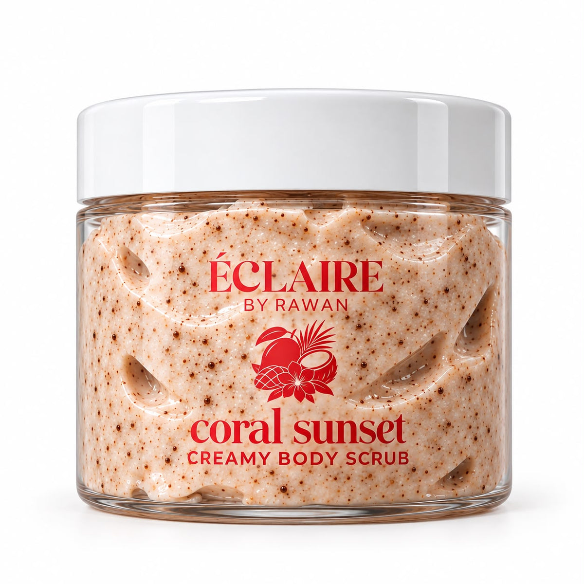 Coral Sunset Creamy Body Scrub